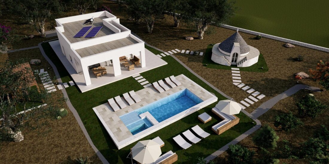 Villa con piscina Rif. V 360